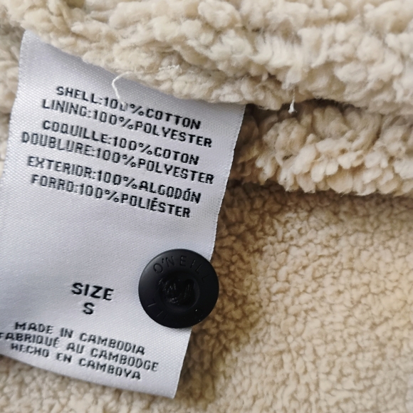 O'Neill NEW Eugene Sherpa Lined Jacket - Picture 9 of 9